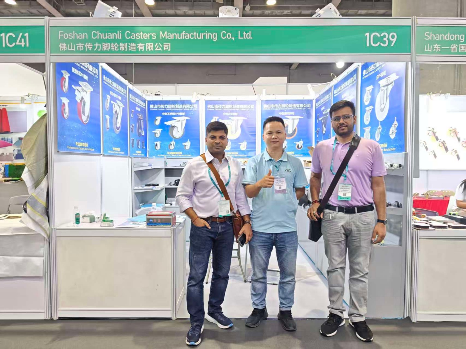 CMCL Casters Showcases Comprehensive Range of High-Quality Casters, Shining Alongside Canton Fair