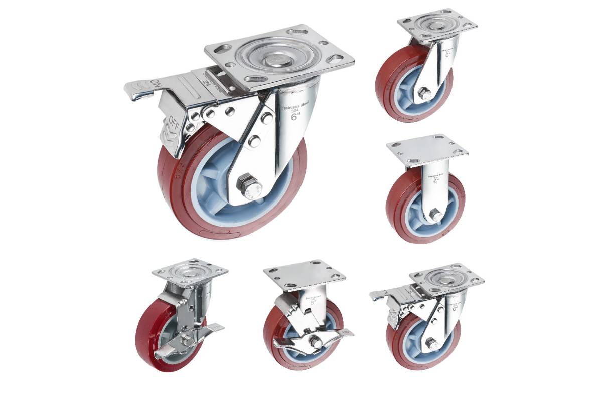 What Are The Advantages Of Stainless Steel Heavy Duty Casters?