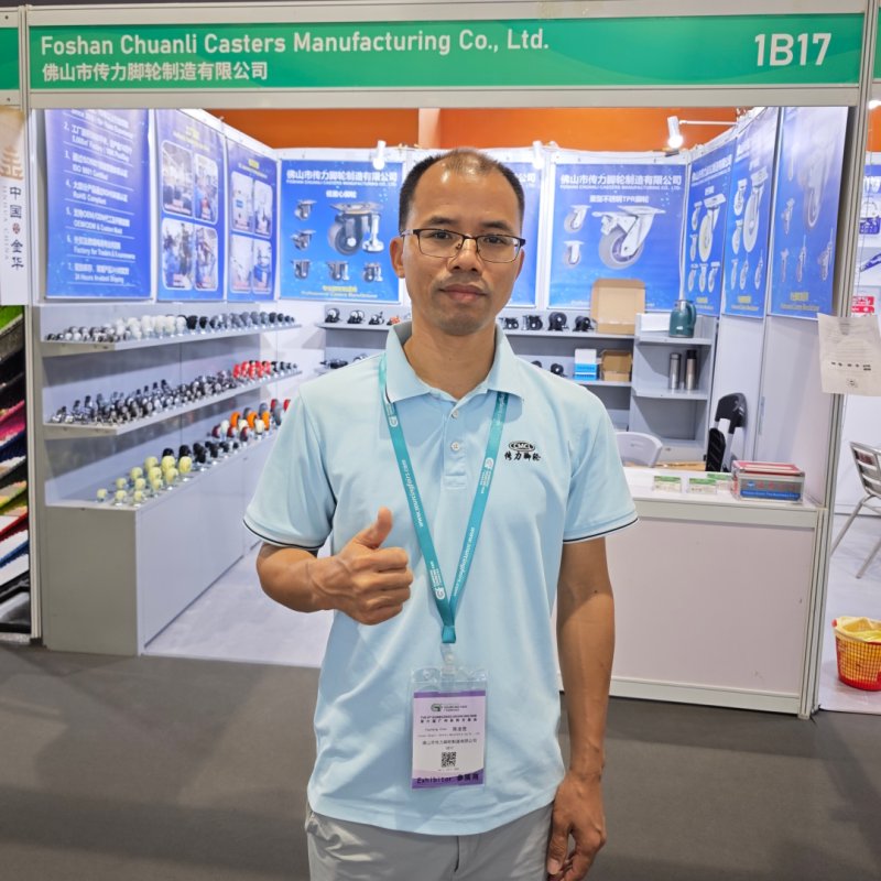 CMCL Casters at Guangzhou Sourcing Fair 2026: Booth 1B17 Draws Global Buyers with High-Performance Industrial Casters
