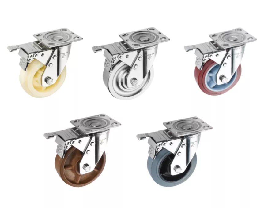 How to Choose Stainless Steel Heavy Duty Casters for Food Processing Equipment?
