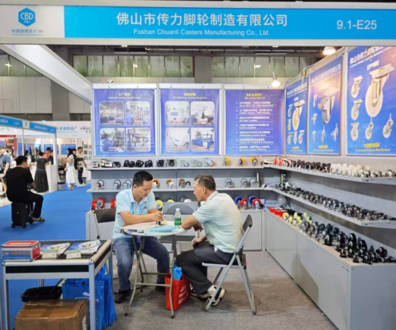 Exhibition Recap | CMCL® Showcases 304 Stainless Steel Nylon Casters at 2026 Guangzhou CBD Fair, Gaining Recognition from Global Buyers