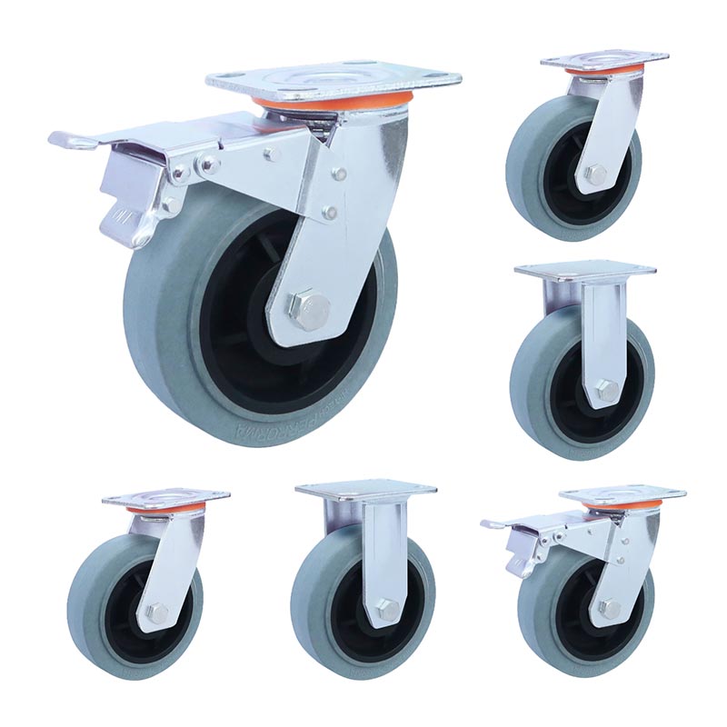 Heavy Duty Casters Rubber Anti static