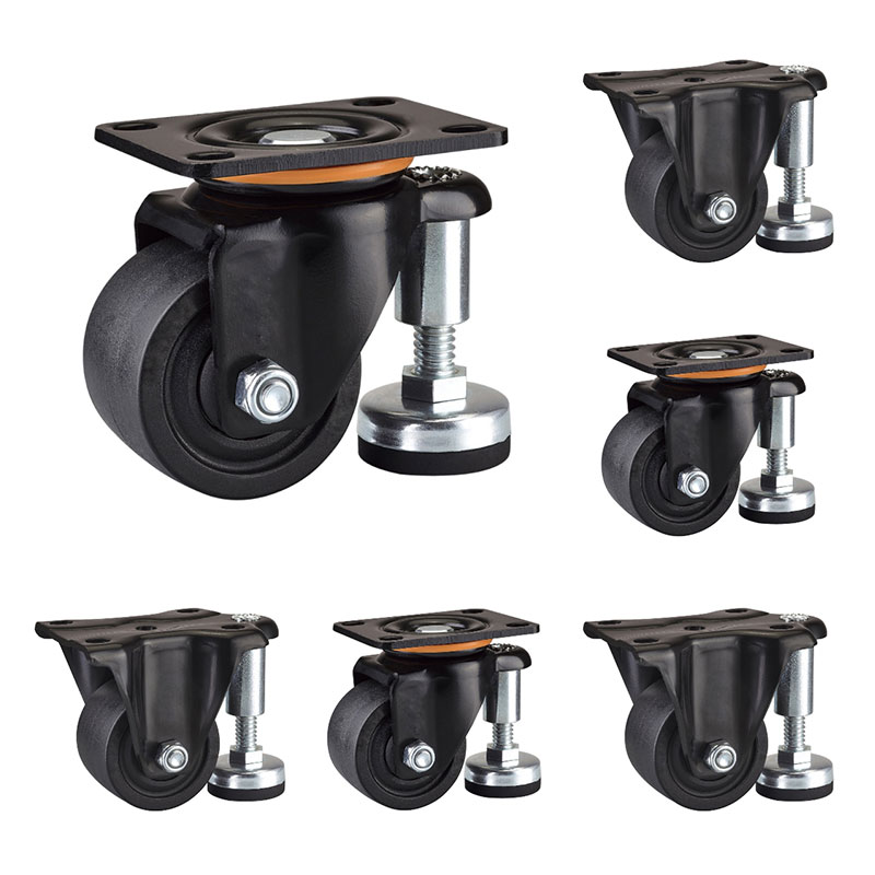 Heavy Duty Leveling Casters Polyamide Wheels