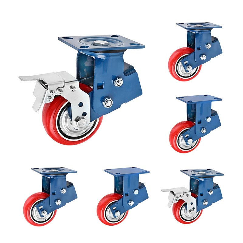 Heavy Duty Shock Absorbing Casters