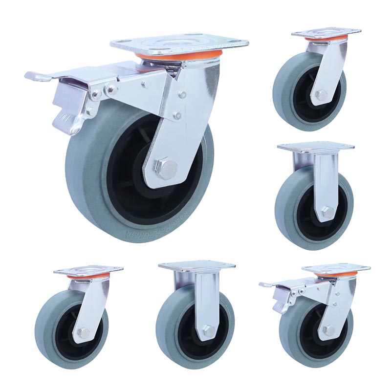 Heavy Duty TPR Anti Static Caster Wheels