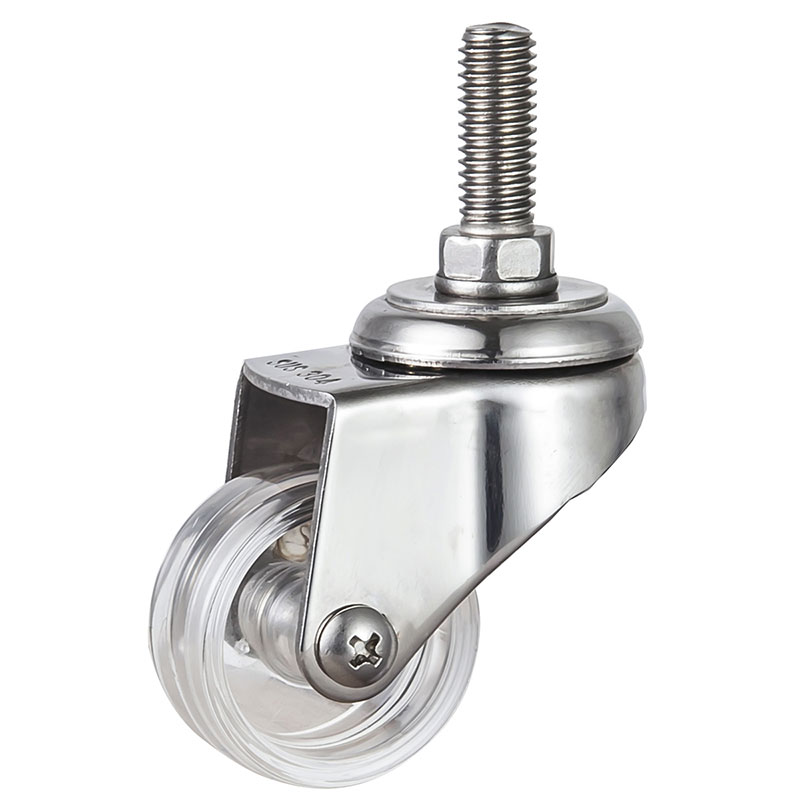 SUS304 Light Duty Casters With PC Wheels