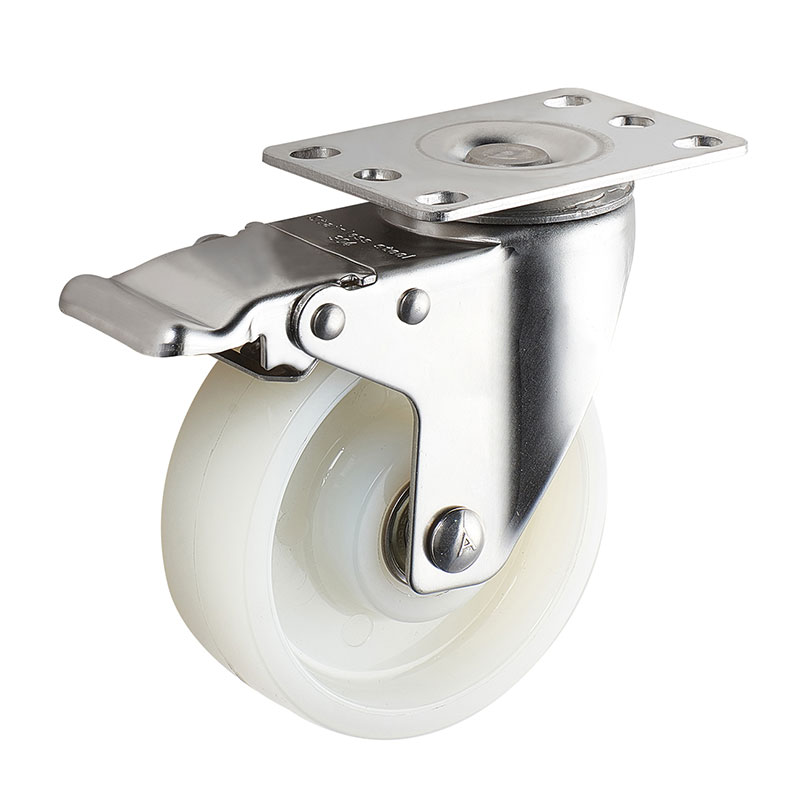 SUS304 Medium Duty Casters PA Industrial without bearing