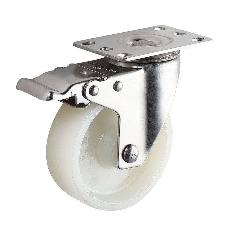 SUS304 Medium Duty Casters PA Industrial without bearing
