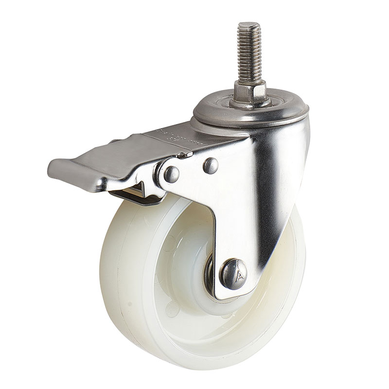 SUS304 Medium Duty Casters PA Industrial without bearing