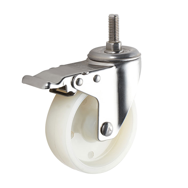 SUS304 Medium Duty Casters PA Industrial without bearing