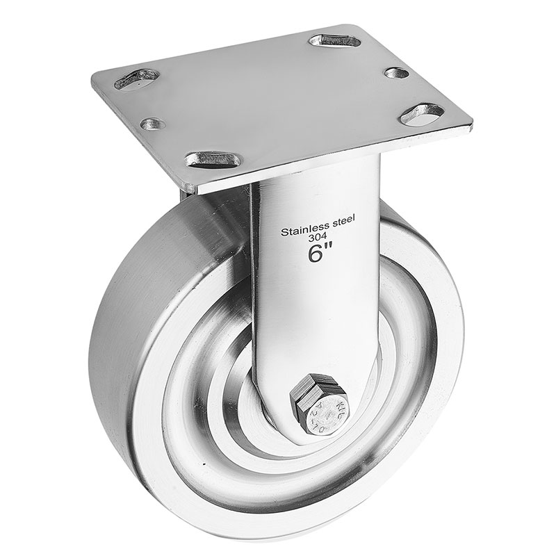 SUS304 Heavy Duty Caster Stainless Wheel