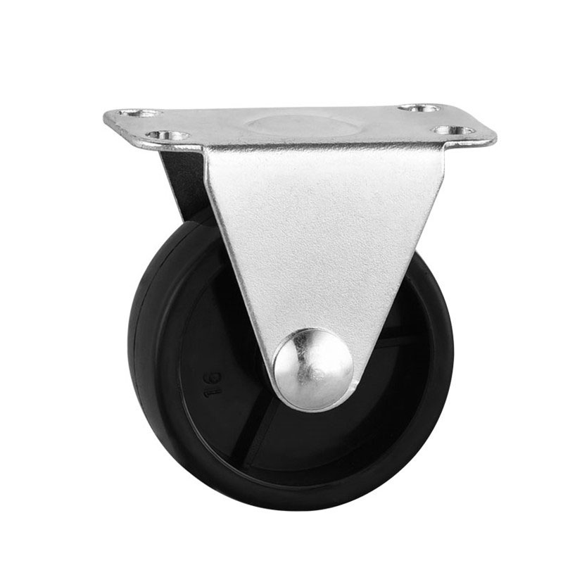 Light Duty Casters Black PP Wheels