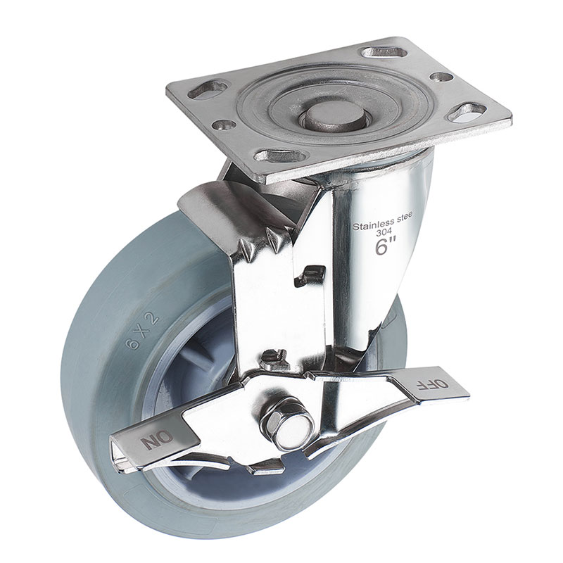 SUS304 Heavy Duty Casters Performa Wheel