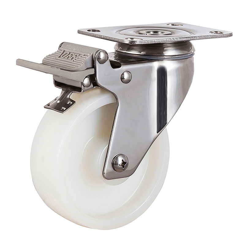 SUS304 Medium Duty Casters PA Medical