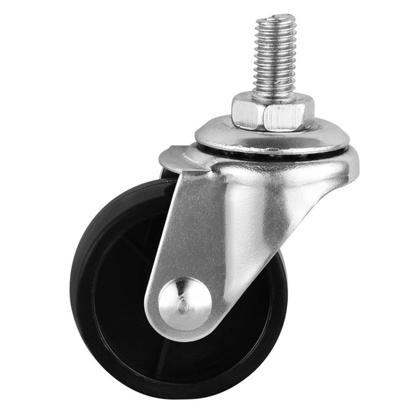 Light Duty Casters Black PP Wheels