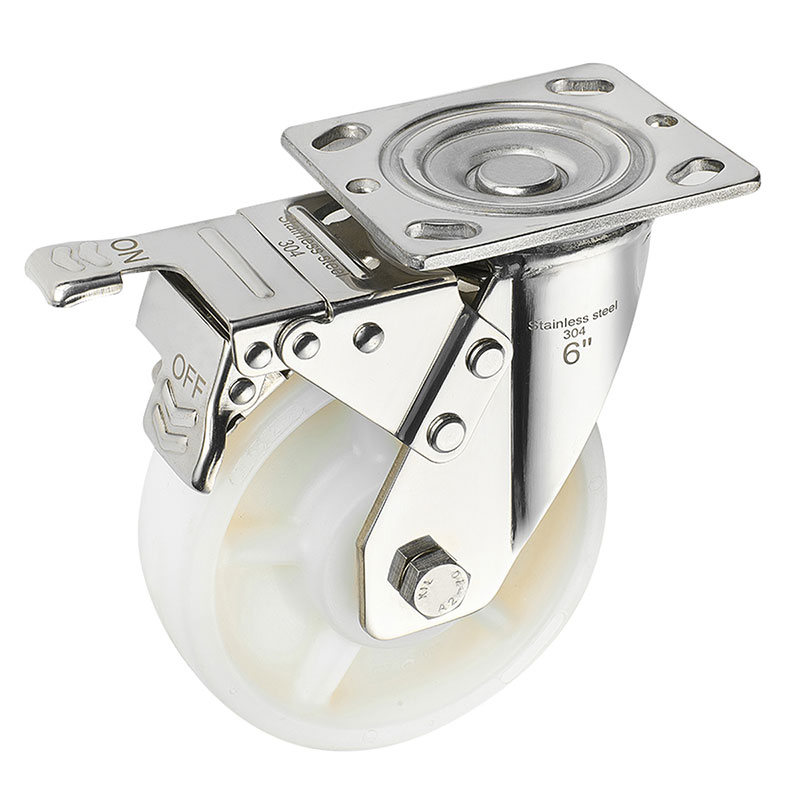 SUS304 Heavy Casters Polyamide Wheels