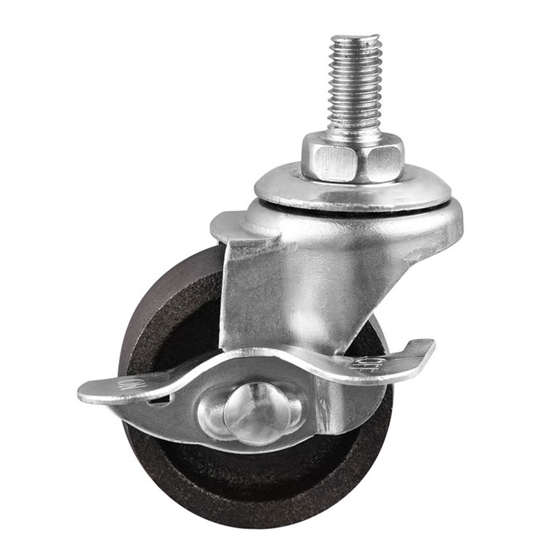Light Duty Casters Cast Iron Steel Wheel