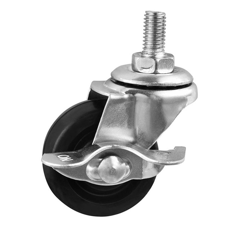 Light Duty Casters with Rubber Wheels