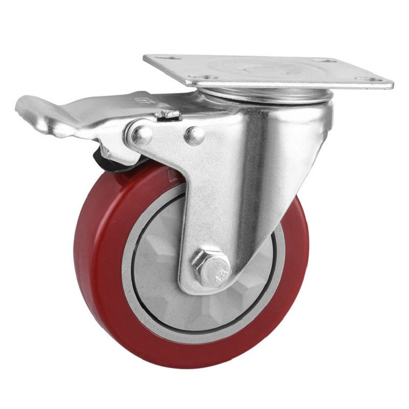 Medium Duty Casters Polyurethane Wheels