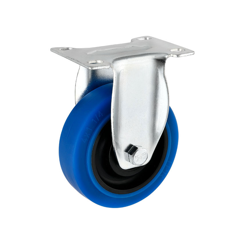 Medium Duty Casters Performa TPR Blue