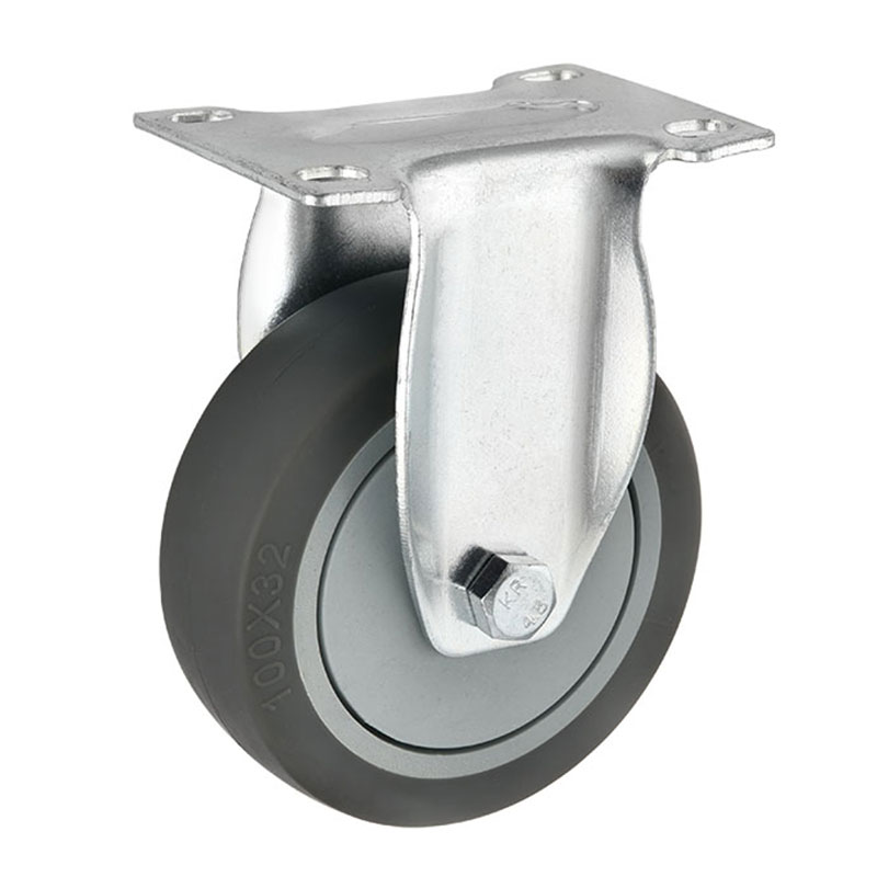 Medium Duty Casters TPR Flat Tread