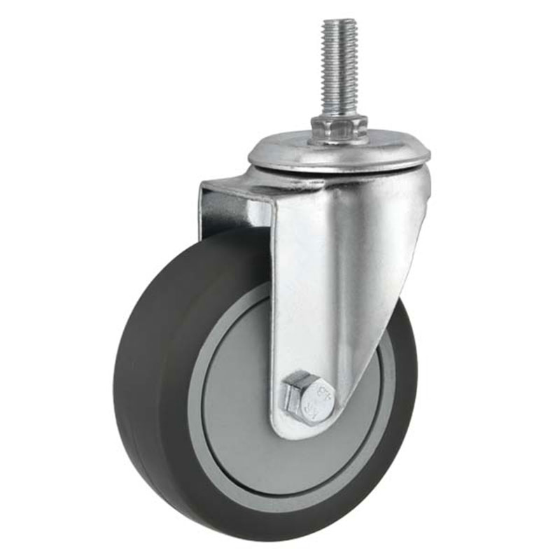 Medium Duty Casters TPR Flat Tread