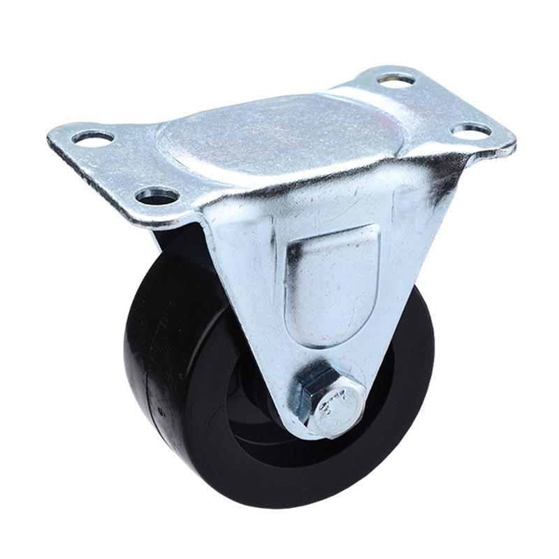 Rubber General Duty Casters Fixed