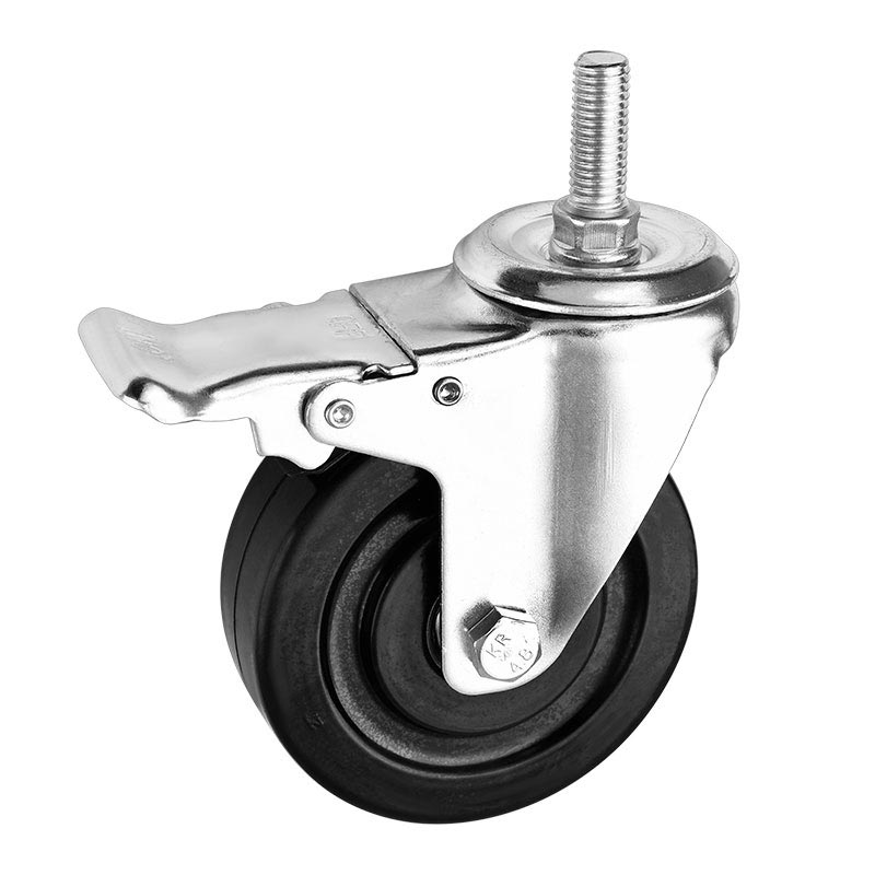 Medium Duty Rubber Anti Static Casters Wheels