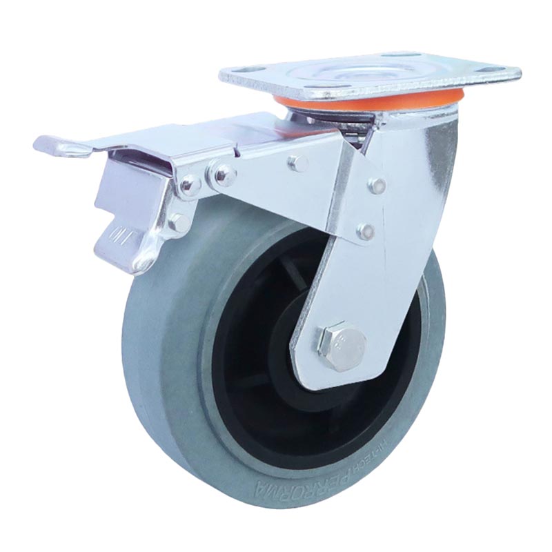 Heavy Duty TPR Anti Static Casters 5 inch