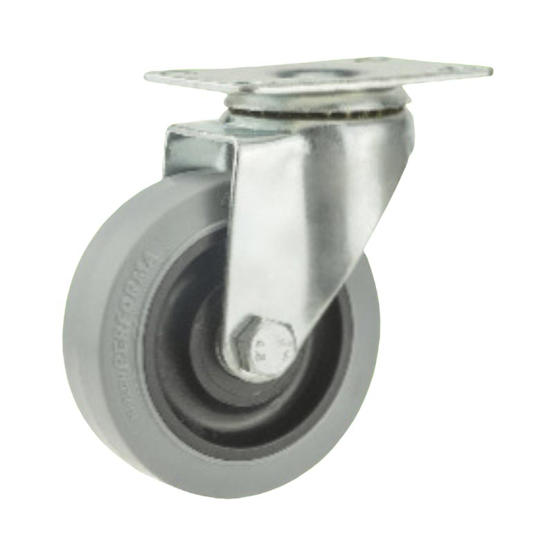 Medium Duty TPR Anti Static Casters 4 inch