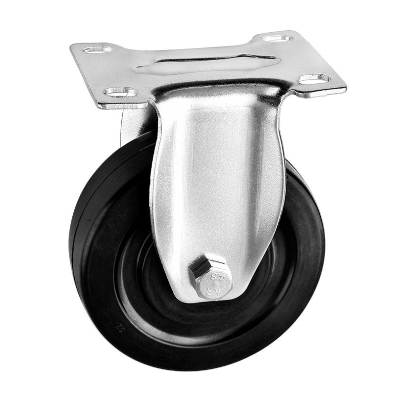 Medium Duty Rubber Anti Static Casters 4 inch