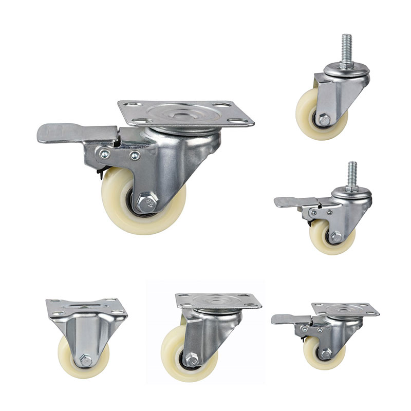 Light Duty Casters with Nylon Wheels