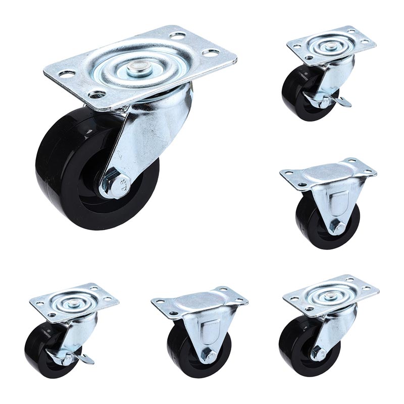 Rubber General Duty Casters Swivel